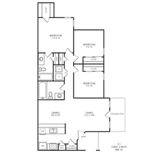 C1 Classic 2501 floor plan